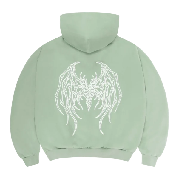 Afterlife Hoodie Sage Back
