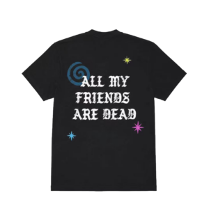 All My Friends Are Dead Tee – Black Back