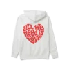 All We Need Hoodie White Back