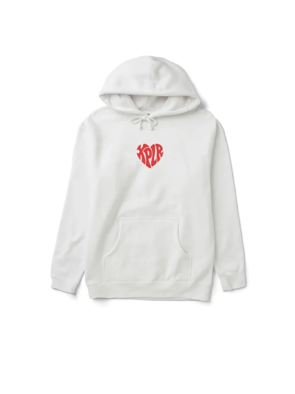 All We Need Hoodie White Front