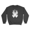 Autographed X Flames Sweatshirt – Black Front