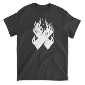 Autographed X Flames – Black Front