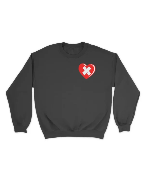 Baby Ghost Sweatshirt – Black Front