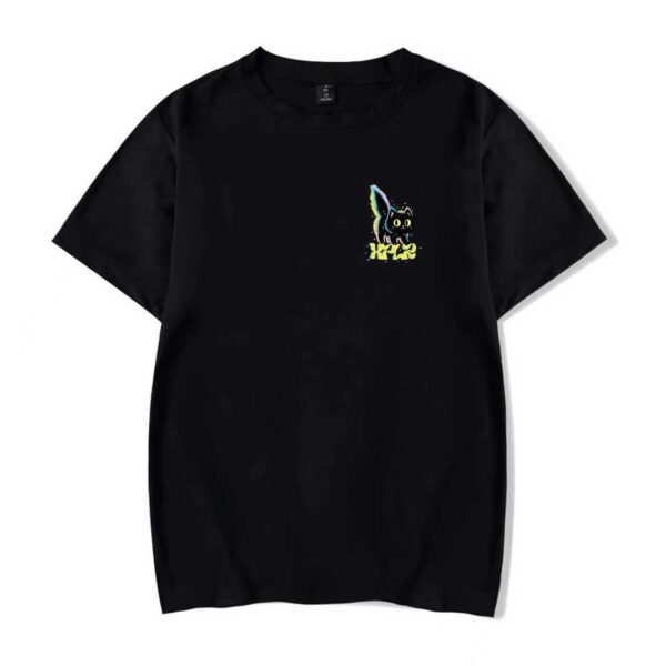 Bad Luck Cat Tee Front