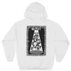 Beauty In The Mystery Hoodie – White Back