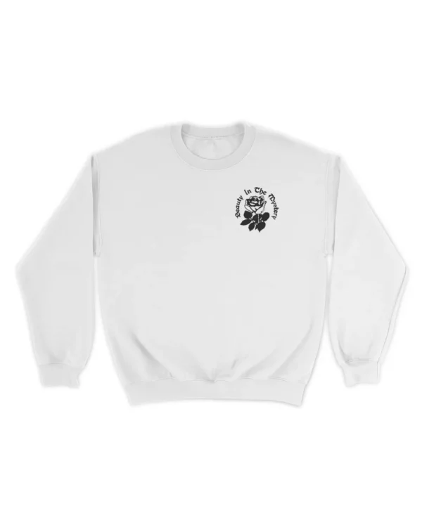 Beauty In The Mystery Sweatshirt – White Front