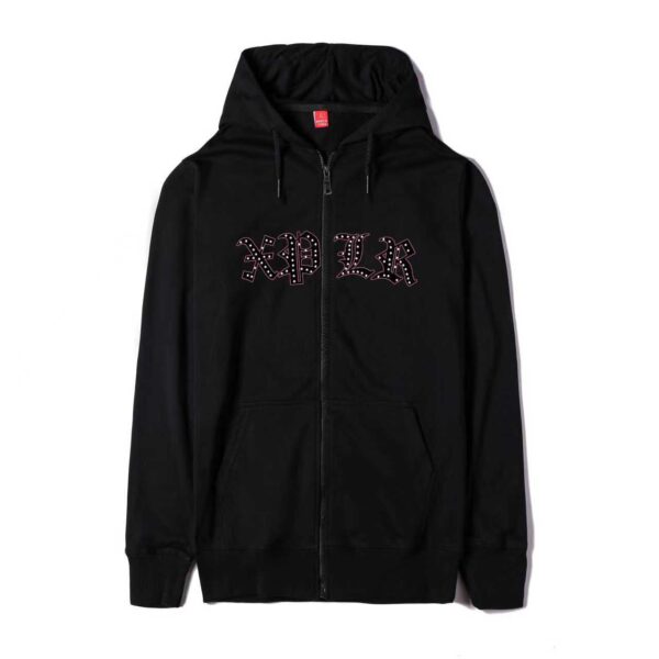 Big Bling ZipUp Hoodie Front