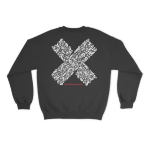 Bones Black Sweatshirt – Black Back