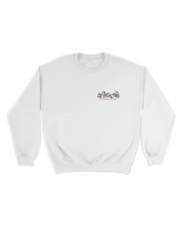 Bones Sweatshirt – White Front