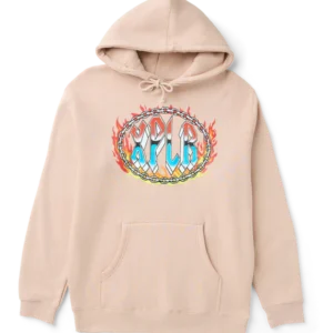 Chained Hoodie – Sand Front