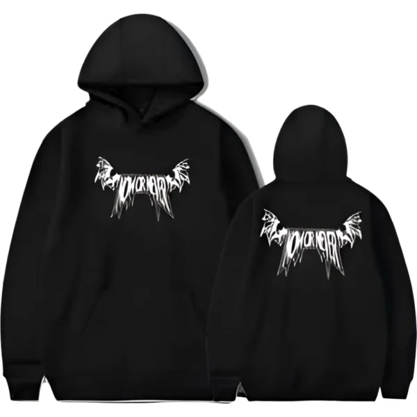 Colby Brock Now or Never Bat Hoodie – Black Combine