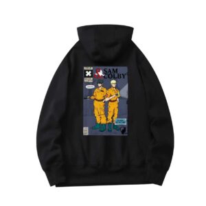 Comic Black Hoodie