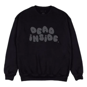 Dead & Puffy Crewneck (puff print) Front