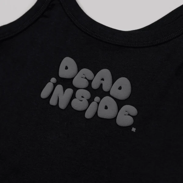 Dead & Puffy Tank Top (puff print) 3