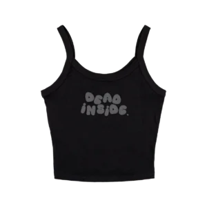 Dead & Puffy Tank Top (puff print) front