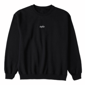 Embroidered Gothic – Black Front