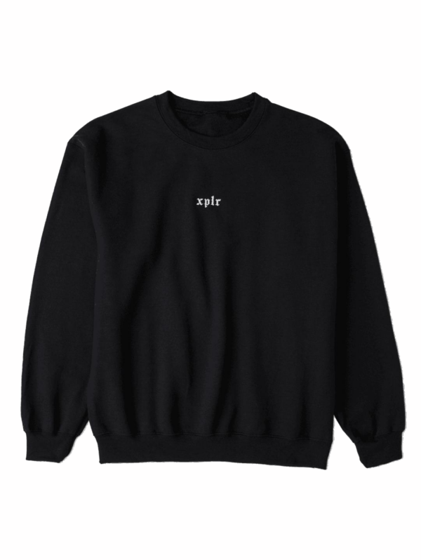Embroidered Gothic – Black Front