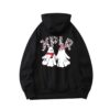 Eternal Lovers black Hoodie Back