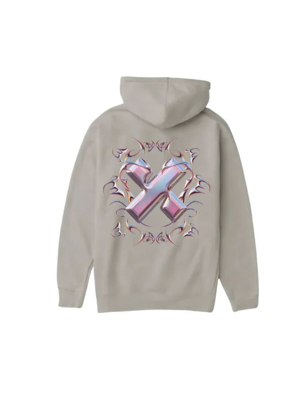 Ethereal Hoodie Grey Back
