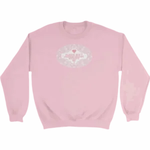 Evil Spirits Sweatshirt – Light Pink Front