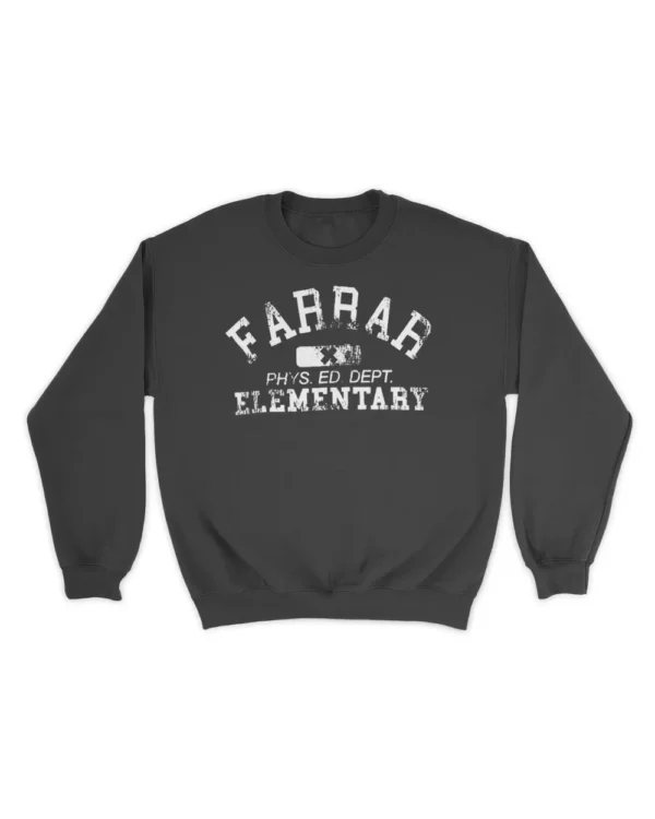 Farrar Phys. Ed Sweatshirt – Black Back