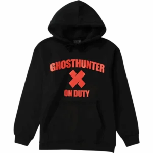 Ghost Hunter Hoodie – Black Front