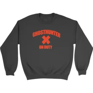 Ghost Hunter Sweatshirt – Black Front