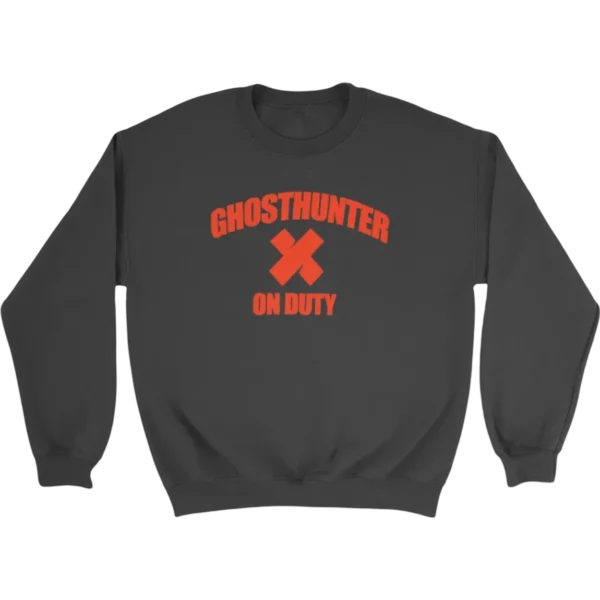 Ghost Hunter Sweatshirt – Black Front
