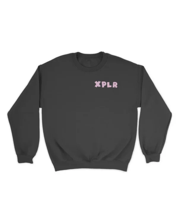 Ghost Sweatshirt – Black Front