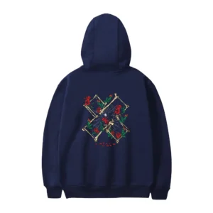 Grave Hoodie Storm Blue Back