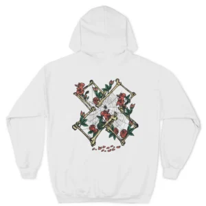 Grave Hoodie – White Back