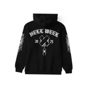 Hell Week 2025 Classic Hoodie – Black Back