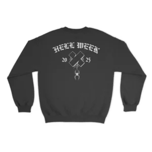 Hell Week 2025 Classic Sweatshirt – Black Back