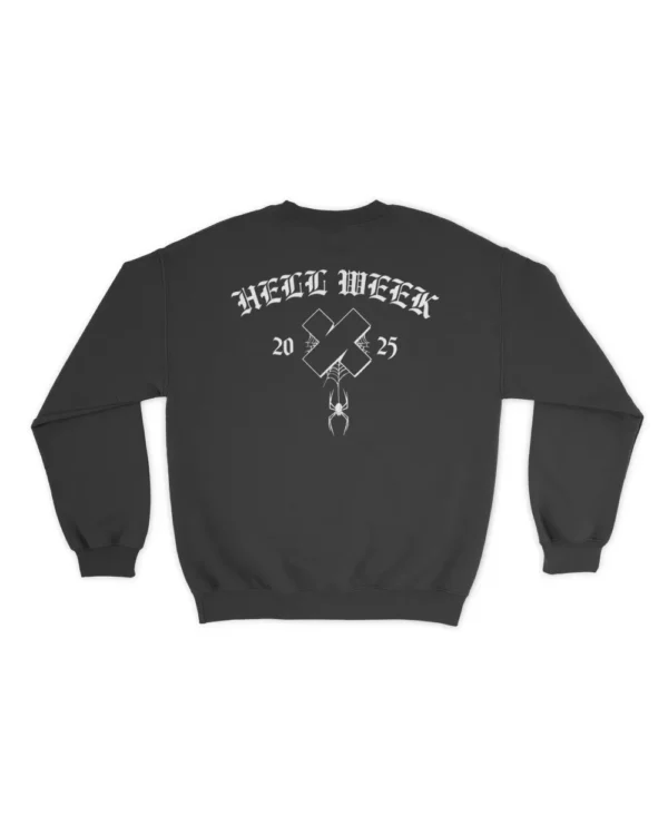 Hell Week 2025 Classic Sweatshirt – Black Back
