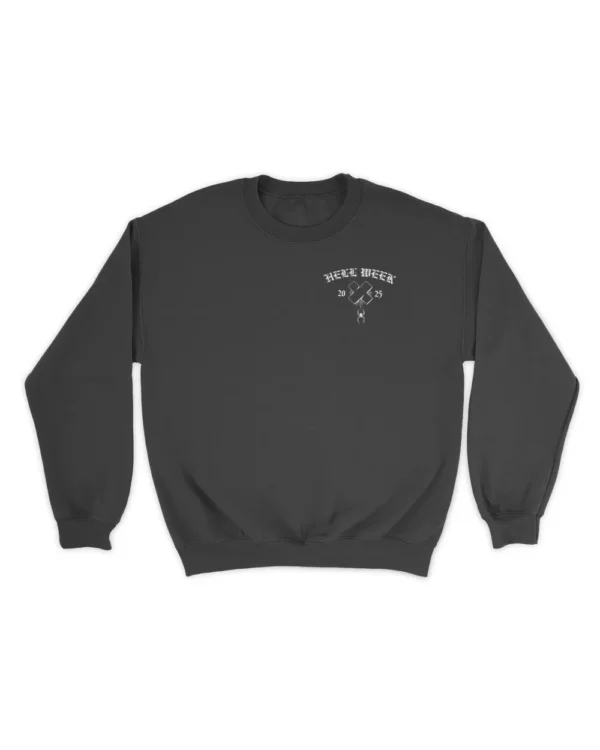 Hell Week 2025 Classic Sweatshirt – Black Front