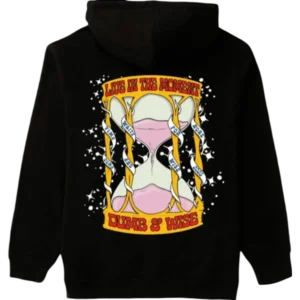In The Moment Hoodie – Black Back