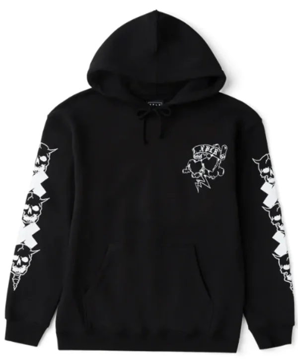 Inked Hoodie – Black Front