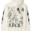 Inked Hoodie – White Back