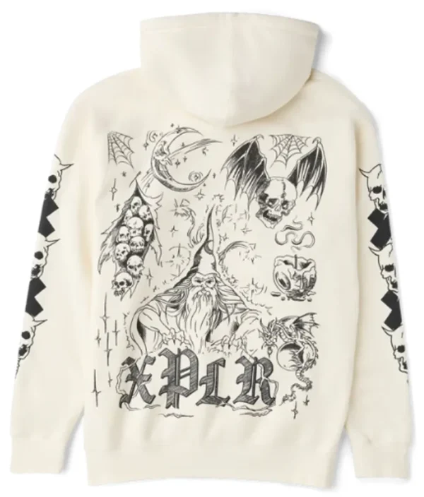 Inked Hoodie – White Back