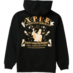 Magician Services Hoodie – Black Back