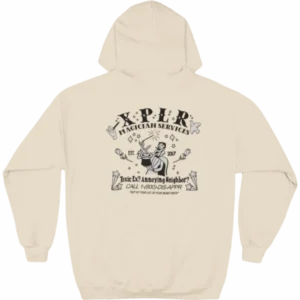Magician Services Hoodie – Bone Back