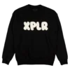 Marshmallow Logo Crewneck (puff print) front