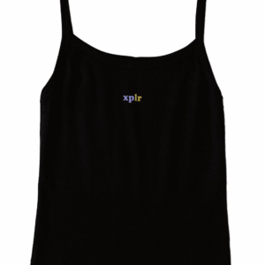 Multicolor Logo – Black Front