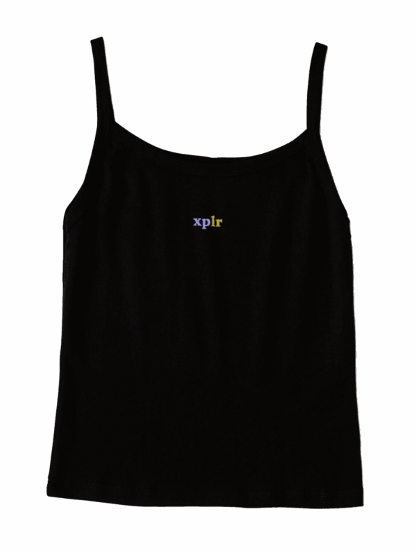 Multicolor Logo – Black Front