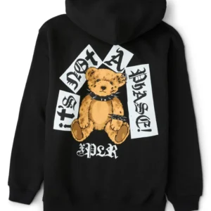 Not A Phase Hoodie – Black Back
