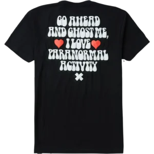Paranormal Activity Tee – Black Back