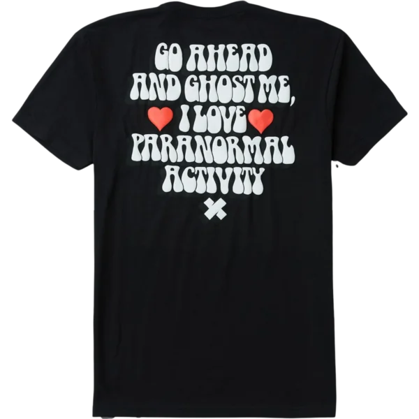 Paranormal Activity Tee – Black Back