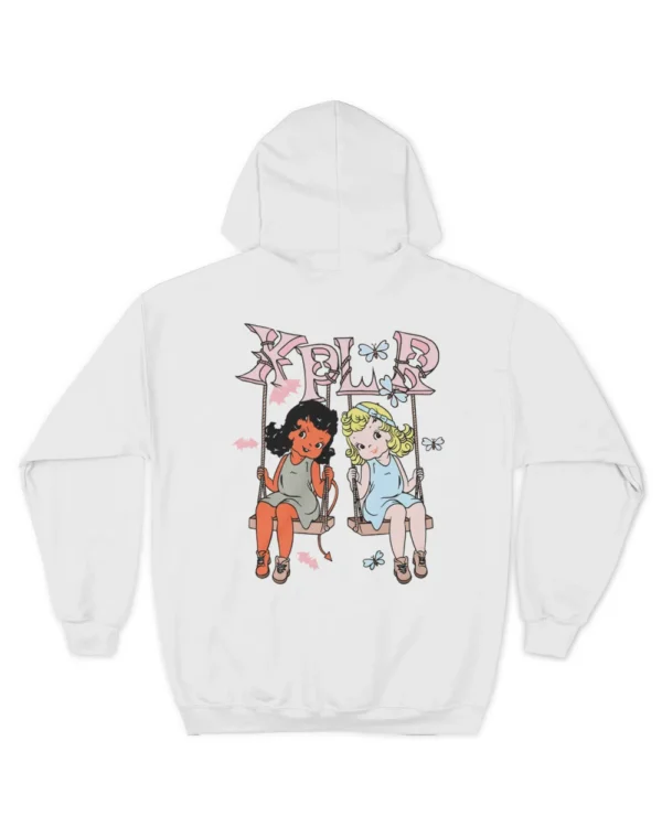 Polar Opposites Hoodie – White Back