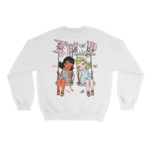 Polar Opposites Sweatshirt – White Back