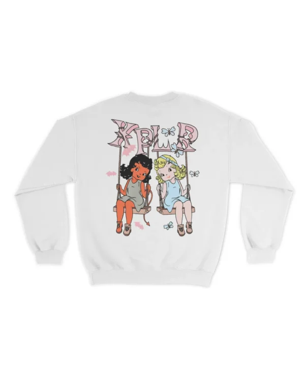 Polar Opposites Sweatshirt – White Back